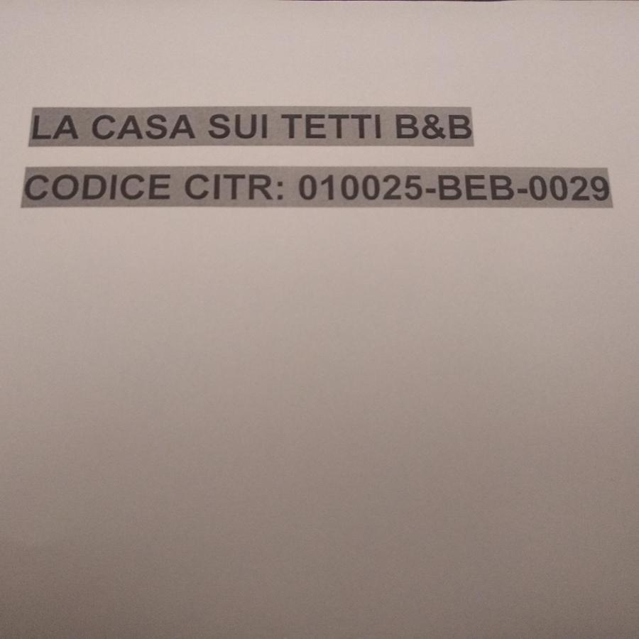 La Casa Sui Tetti Maison d'hôtes 4*